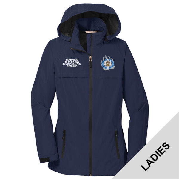 L333 - EMB - T116E007/T116E011 - Ladies Waterproof Jacket Thumbnail