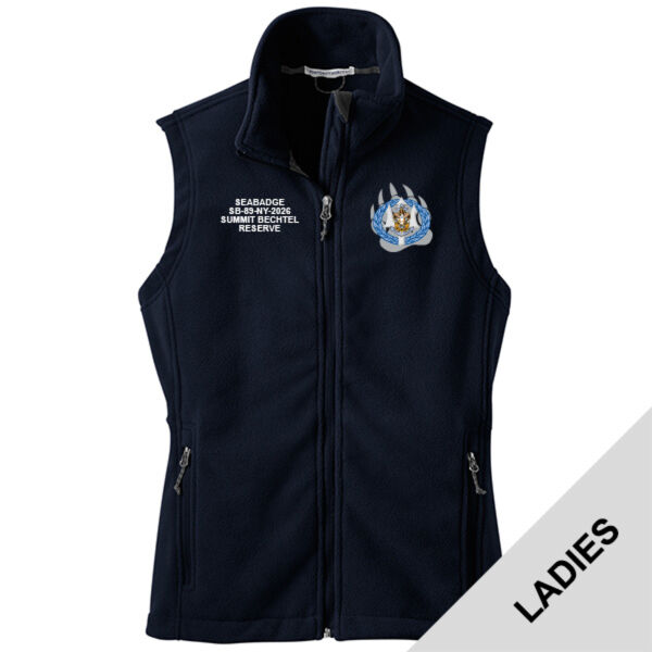 L219 - EMB - T116E007/T116E011 - Ladies Fleece Vest Thumbnail